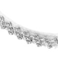 thumbnail image 2 of OULII 1 Paire de Bride de Talon Antidérapante Détachable Réglable Strass Polyester pour Femmes Talons Hauts, 2 of 6