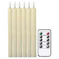 thumbnail image 1 of Lámparas Electrónicas Sin Llama LED Parpadeantes Velas Pilar Eléctricas 6 Sincronización, 1 of 9