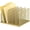Gold, variant on Desktop file organizer, vertical mesh desktop storage rack, file classifier, office organizing folder, file storage box for home, office, and classroom use