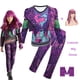 thumbnail image 1 of Ropa para niños Descendants 3 Evie, disfraz de Cosplay para niñas, abrigo, chaleco, pantalones, guantes, juegos de pelucas, 5 uds., ropa de fiesta de Halloween para niña, 1 of 3