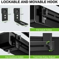 thumbnail image 3 of FrostHike Soundbar Mount Sound Bar TV Mount for Mounting Above or Under TV , Sound Bar Mount Up to 13.2 Lbs, Two Removable and Lockable Hooks for Back or Bottom Holes, 3 of 5