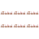 thumbnail image 1 of Juego Tren Navidad Adorno Juguete Regalo para Del () Blanco, 1 of 2