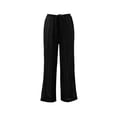 thumbnail image 1 of Ropa Playa Ocean Pacific para Mujer Pantalón Crochet Elástico Cintas Cintura Negro Talla EG, 1 of 4