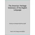thumbnail image 1 of Pre-Owned The American Heritage Dictionary of the English Language (Hardcover) 0060130628 9780395203606, 1 of 1