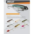 thumbnail image 4 of czcpp-Lures Leurre de Pêche en Eau Salée à Enfoncement Lent Mullet - Excellent pour Truite Mouchetée, Poisson Rouge, Rayures et Plus, 3 1/2 Pouce, 5/8 Once, 4 of 4