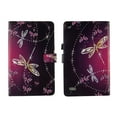 thumbnail image 4 of TPU Shell Case for All-New Amazon Fire HD 7 9th / 7th Gen 2019 / 2017 Sparkly Butterfly Slim PU Leather Folding Stand Cover with Auto Wake/Sleep for 7 Inch, 4 of 6