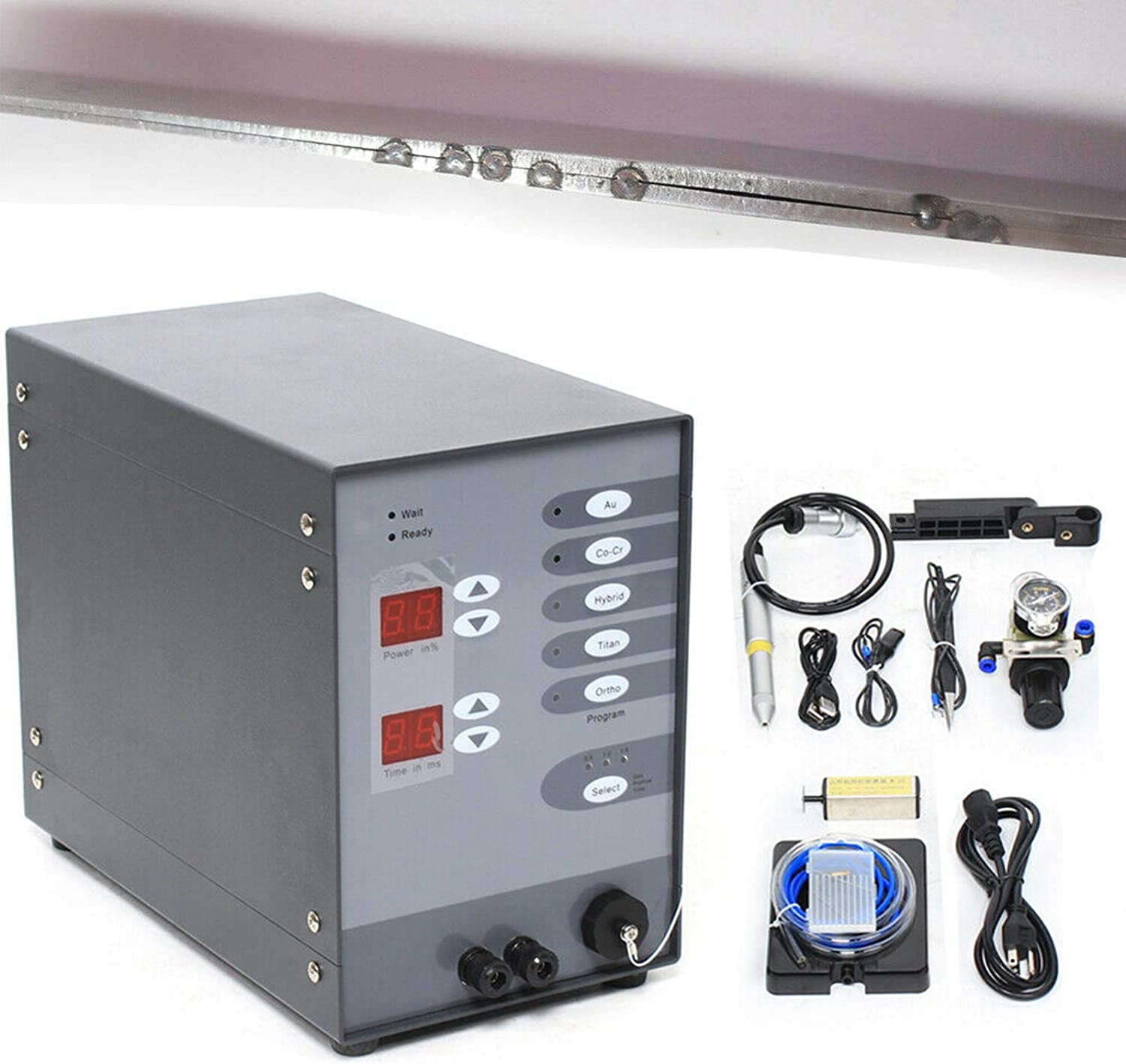 TFCFL Jewelry Spot Welding Machine Pulse Argon Necklace Bracelet Arc