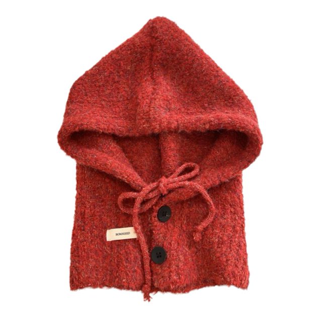 Gorro y bufanda TQEHS de otoño e invierno para mujer en mezcla de vellón O9R0
