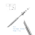 thumbnail image 4 of Yeacher Mini TS100 TS101 Mini Digital Soldering Iron Bit Steel Welding Tips Easy Installation Replacement Heads 7Types Optional, 4 of 5