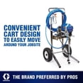 thumbnail image 6 of Graco Pro 210Es Airless Paint Sprayer With Proconnect Cart, 6 of 8