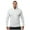White, variant on Yghzkop Men's Compression Fitness Shirt Short Sleeve Moisture Wicking Breathable High Elastic Gym Yoga Muscle Support Quick Dry Sportswear