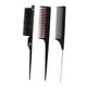 thumbnail image 3 of Juego de 3 cepillos para el cabello Yuyangstore peines para peinar metal negro, 3 of 8