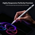 thumbnail image 6 of Stylus Pen for iPad 6th-11th Generation-High Precision and Sensitivity Compatible with 2018-2025 Apple iPad Pro 11"/12.9"/M4, iPad Air 3/4/5/M2/M3,iPad mini 5/6 Gen, 6 of 8