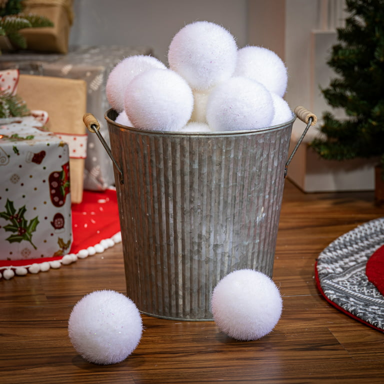 CRAMAX Soft And Pinchable Imitation Snowball Indoor Snowballs For