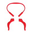 thumbnail image 4 of 5 pares de correas para anteojos deportivos y ganchos para las para niños, anteojos de seguridad para niños rojo Colcomx Soporte para anteojos de silicona, 4 of 8