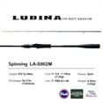 thumbnail image 2 of PURELURE Lubina Spinning Rod For Bass High Carbon Long Throwing Fishing Rod In FUJI Accessories, Plus Spinning Reel, 2 of 6