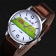 thumbnail image 4 of Relojes de moda F-389 reloj de pulsera de cuero de lujo de cuarzo estilo británico con patrón d zhoulianfa Reloj unisex, 4 of 7