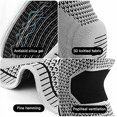 thumbnail image 3 of FrostHike 2pcs Knee Compression Sleeve - Professional Knee Brace. Elastic Knee Wraps Patella Stabilizer with Silicone Gel Spring Support. Knee Support Non-slip for Men Women (Black. Large), 3 of 5