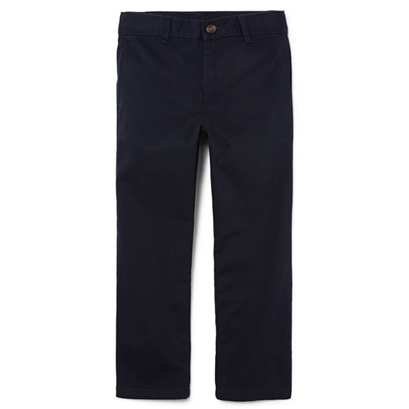 The Children's Place - Pantalones Chino Elásticos para Niños, Azul Marino, Talla 7S