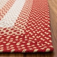 thumbnail image 2 of Debra Country Red & Cream Area Rug 5' x 8' Rectangle, 2 of 5