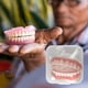 thumbnail image 3 of Dientes Cosméticos Falsos Cubierta Énfasis Dentaduras Dentadura, 3 of 9