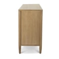 thumbnail image 5 of Pemberly Row Contemporary 6-Drawer Dresser in Warm Maple Finish, 5 of 9