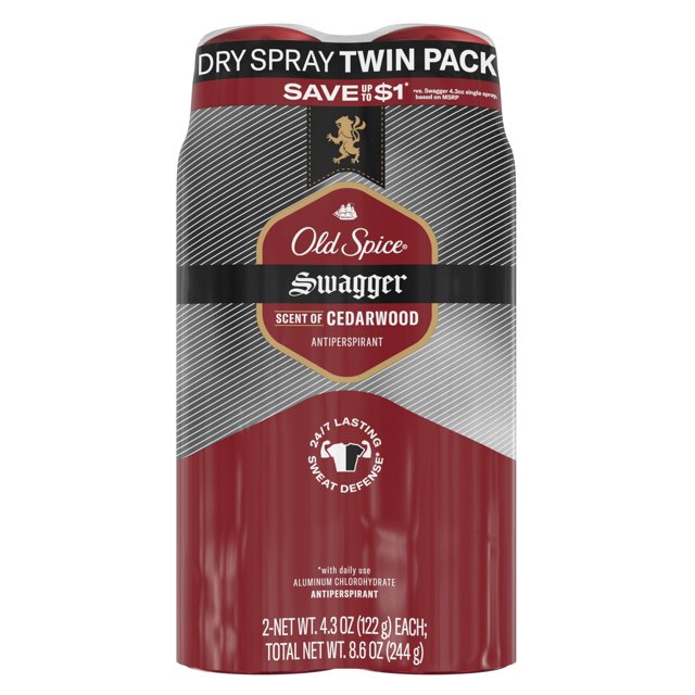 Antitranspirante y desodorante Old Spice Men Invisible Spray