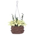 thumbnail image 3 of Hanging Basket Decoration, Practical Dollhouse Plants Simulation Durable Exquisite  For 1:12 Mini Dollhouse , 3 of 8