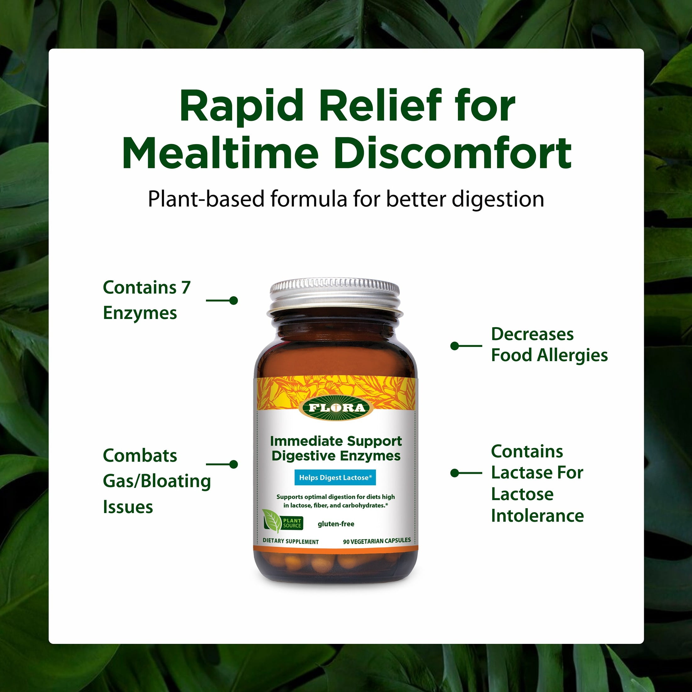 Flora Enzyme Blend 90 capsules