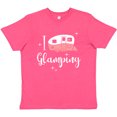 thumbnail image 3 of Inktastic I Love Glamping Youth T-Shirt, 3 of 5