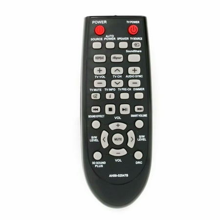 New Remote Control AH59-02547B AH5902547B Replacement for Samsung Sound Bar Home Theater HW-F450ZA HW-F450