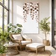 thumbnail image 6 of Canvas Wall Art, Brown Eucalyptus Leaves Framed Canvas Prints for Living Room Hallway, Watercolor Floral Leaf Plants Oversized Gallery Wrapped Wall Decor for Home Office, Gifts, 30"x60" Ship Next Day, 6 of 9