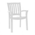 thumbnail image 2 of Ensemble de 5 Pcs Table de Patio Ronde en Résine de 42 Pouces et 4 Chaises en Résine, Blanc, 2 of 3