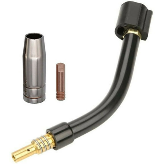Mig Welding Torch Welder Swan Neck For Vulcan Omnipro 220 Replacement 1 X .035" Tip 1 X Diffuser 1 X Gas Nozzle