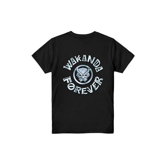 Black Panther Kings Boys Short Sleeve Graphic T-Shirt, Sizes XS-XXL