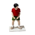 thumbnail image 1 of Figura en miniatura 1/64 para niños, figura de resina pintada, minifigura de personas para diorama Niño orinando, 1 of 9