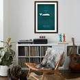 thumbnail image 4 of Art.com Moby Dick Minimal Art Print by Christian Jackson, Brown Frame Wall Art, 32" x 44", 4 of 5