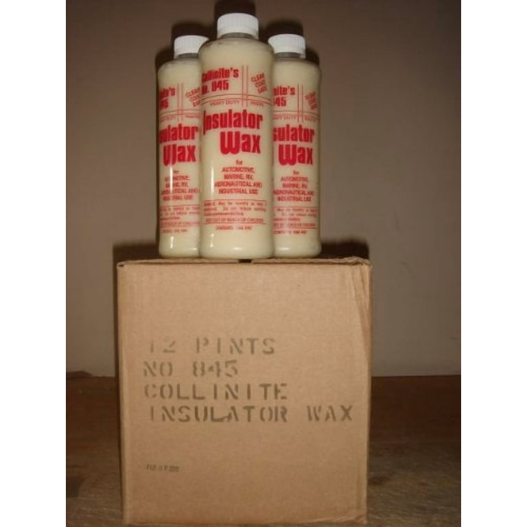 Collinite 845 16 oz Liquid Insulator Wax, High Gloss Shine