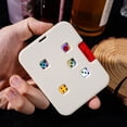 thumbnail image 4 of Tong Portable Mechanical Dice Card Card Push Reset Dice For Board Games & Parties Unique Stress For, 4 of 4