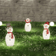 thumbnail image 2 of Decoración de escena navideña LED luminosa muñeco de nieve, alce, pingüino decoración patio panel decorativo navideño, 2 of 2