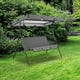 thumbnail image 1 of Columpio Toldo Cubierta de Silla de Jardín Perfecl Gris 164 cm x 114 cm x 15 cm, 1 of 8