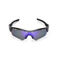 thumbnail image 4 of Walleva Purple Coated Polarized Replacement Vented Lenses for Oakley Radar Path Sunglasses, 4 of 5