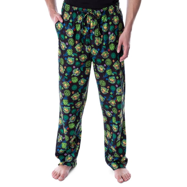 Nickelodeon Men's Teenage Mutant Ninja Turtles TMNT Character Pajama