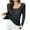 270-Black, variant on Ounisa Women's Long Sleeve Thermal Shirts with Chest, Soft Crewneck Undershirt Tops Lightweight Base Layer for Cold Weather