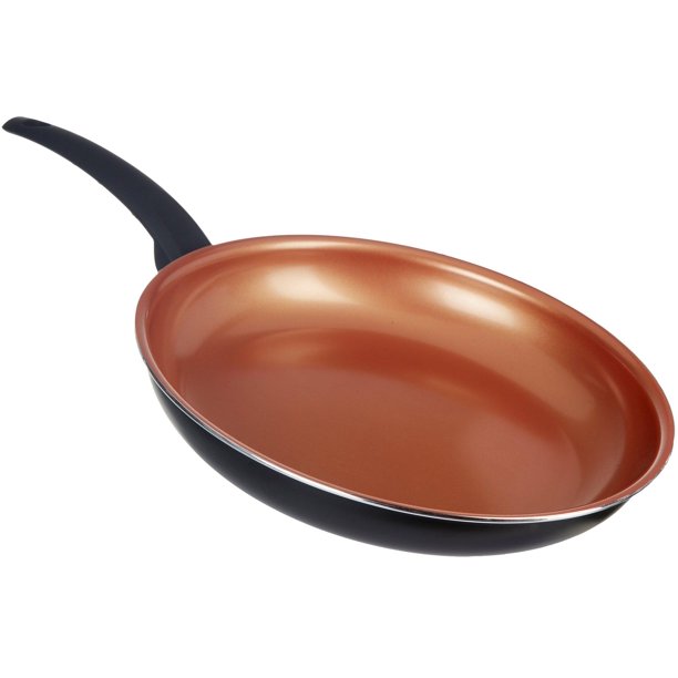 IKO 12'' Copper Collection Ceramic Fry Pan One Size Black