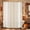 Beige, Cream, variant on Burnt Orange Striped Shower Curtain Set - Small 36" x 72" Washable Bathtub Curtain with 12 Hooks, Farmhouse White Stripes Aesthetics Waterproof Fabric Stall Shower Curtains for Bathroom Décor