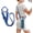 Blue, variant on Water Bottle Strap Compatible with Owala Freesip Sway 30oz 40oz & Owala Freesip 24oz 32oz 40oz, Adjustable Bottle Handle