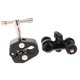 thumbnail image 2 of de 360 ​​ degreecon Abrazadera para DSLR, Monitor LCD, Monitor DV, Luz fsh Macarena Magic Arm Clamp Ball, 2 of 8