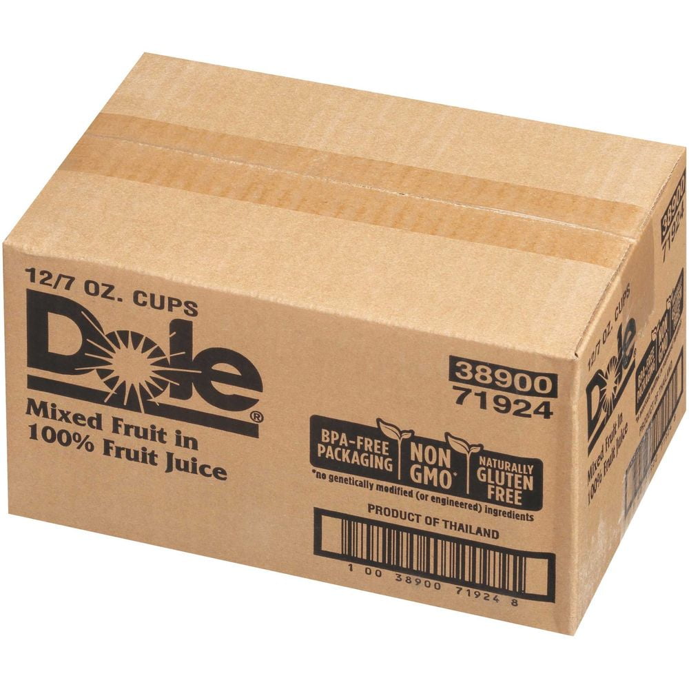 Dole Mixed Fruit in 100 Percent Juice, 7 Ounce -- 12 per Case.