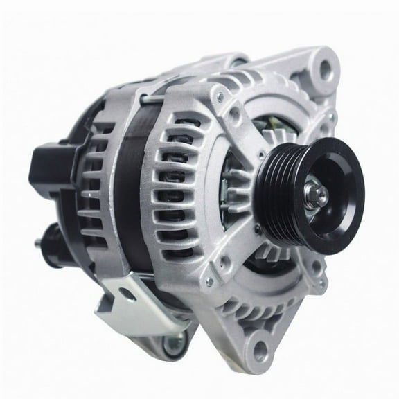 Detroit Axle - Alternator for Hyundai Santa Fe Kia Sedona Azera Cadenza Genesis [150A/12V, CW Rotation, 6 Groove Pulley], Alternator with Pulley Replacement